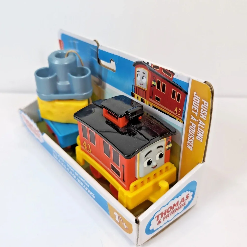 Thomas & Friends My First Brake Car Bruno Train Push Along w/ Stacking Cargo NEW